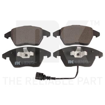 Jeu de 4 plaquettes de frein avant NK OEM 5K0698151