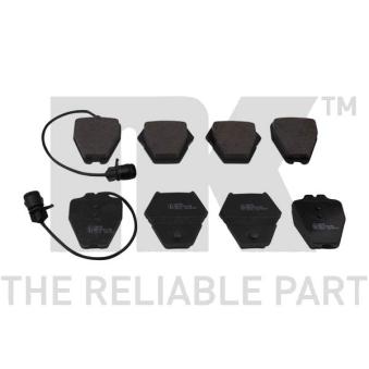 Jeu de 4 plaquettes de frein avant NK OEM 4D0698151M