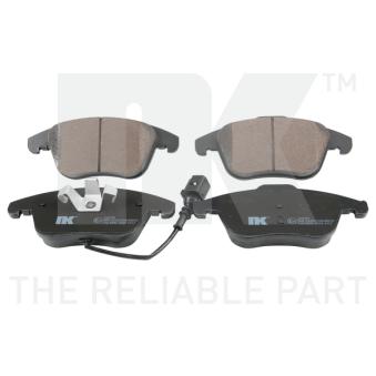 Jeu de 4 plaquettes de frein avant NK OEM 5N0698151