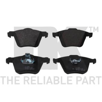 Jeu de 4 plaquettes de frein avant NK OEM 30769125