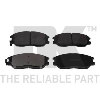 Jeu de 4 plaquettes de frein avant NK OEM 4813008BA0