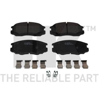 Jeu de 4 plaquettes de frein avant NK OEM 04465B4030