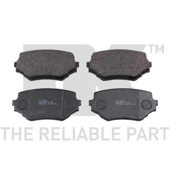 Jeu de 4 plaquettes de frein avant NK OEM 5520065D00