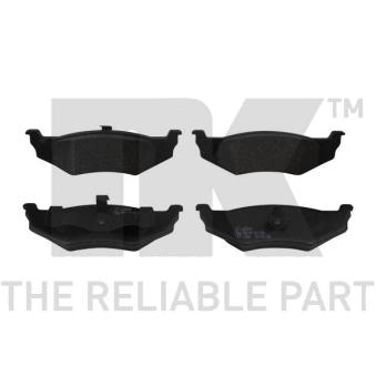 Jeu de 4 plaquettes de frein arrière NK OEM 4509374