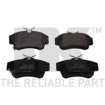 Jeu de 4 plaquettes de frein avant NK OEM 5083853AA