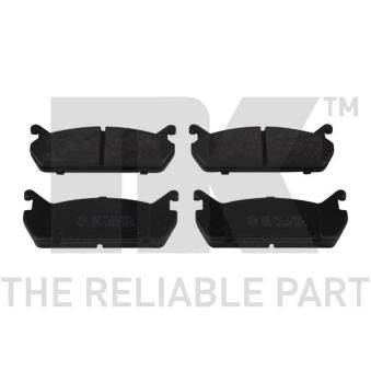 Jeu de 4 plaquettes de frein arrière NK OEM E0Y82643Z