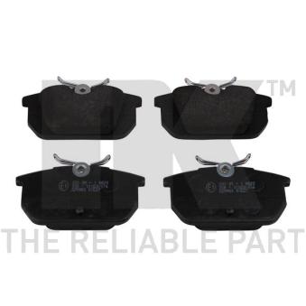 Jeu de 4 plaquettes de frein arrière NK OEM 9941211