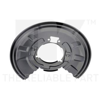 Déflecteur, disque de frein arrière droit NK [231532]