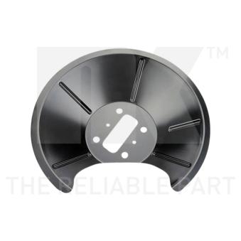 Déflecteur, disque de frein arrière gauche NK 232513