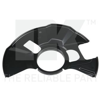 Déflecteur, disque de frein avant droit NK [233208]