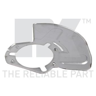 Déflecteur, disque de frein avant gauche NK [233612]