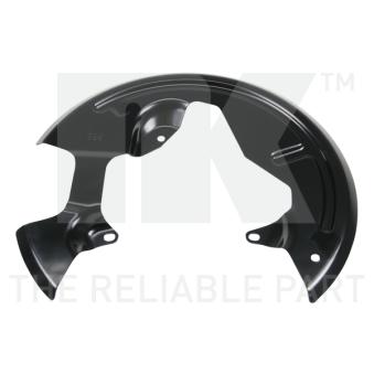 Déflecteur, disque de frein avant droit NK [233915]