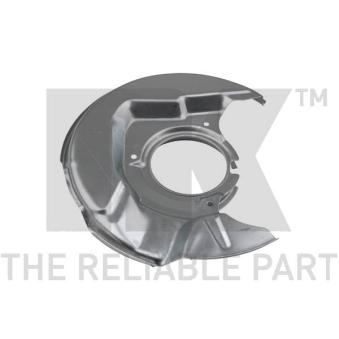 Déflecteur, disque de frein avant gauche NK 234501