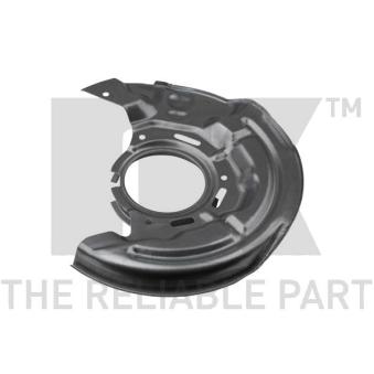Déflecteur, disque de frein avant gauche NK 234505 pour CITROEN C4 1.8 - 110cv