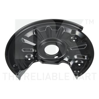 Déflecteur, disque de frein arrière gauche NK OEM 5Q0615611F