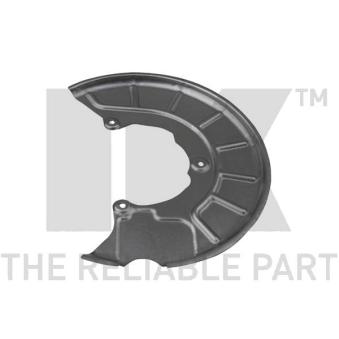 Déflecteur, disque de frein avant droit NK 234717 pour CITROEN C15 2.0 TDI - 110cv