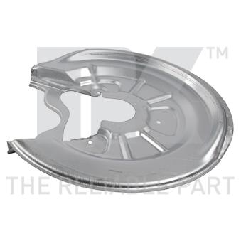 Déflecteur, disque de frein arrière gauche NK [234727]