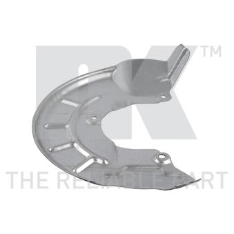 Déflecteur, disque de frein avant gauche NK OEM 6Q0615311D