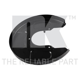 Déflecteur, disque de frein arrière gauche NK 234748 pour VOLKSWAGEN FOX 1.9 TDI - 110cv