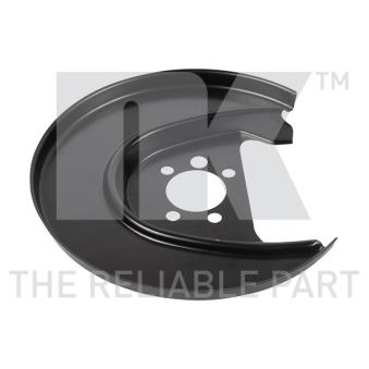 Déflecteur, disque de frein arrière gauche NK [234758]