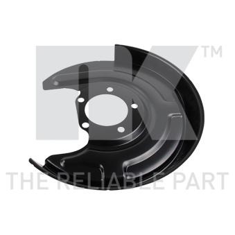 Déflecteur, disque de frein arrière droit NK OEM 8E0615612C