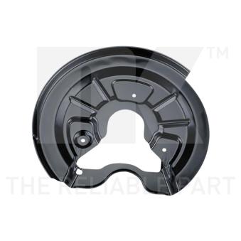 Déflecteur, disque de frein arrière gauche NK [234788]