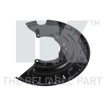 Déflecteur, disque de frein avant gauche NK OEM 8J0615311