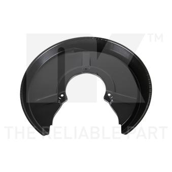 Déflecteur, disque de frein arrière droit NK [234798]