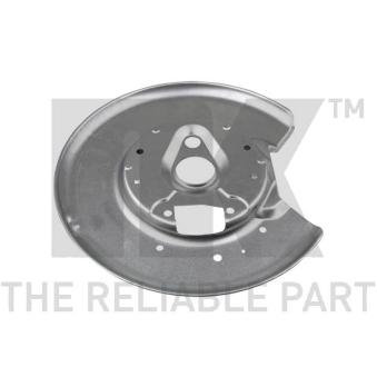 Déflecteur, disque de frein arrière gauche NK OEM 3516883