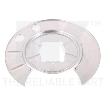 Déflecteur, disque de frein arrière droit NK 2366012 pour TESLA MODEL S P85D AWD - 738cv