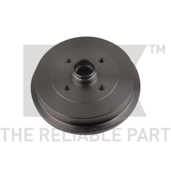 Tambour de frein NK 254709 pour CITROEN C4 1.9 TDI - 110cv