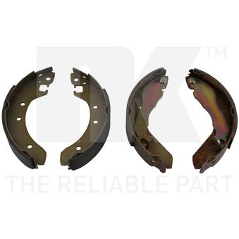 Jeu de mâchoires de frein NK OEM GBS1106