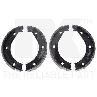 Jeu de mâchoires de frein, frein de stationnement NK 2715415 pour JEEP CHEROKEE 525 tds - 143cv