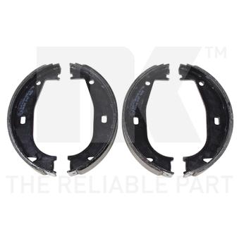 Jeu de mâchoires de frein, frein de stationnement NK 2715553 pour BMW Série 3 325 tds - 143cv