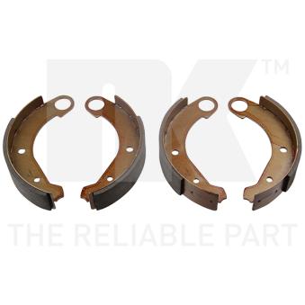 Jeu de mâchoires de frein NK 2719260 pour LAMBORGHINI URUS 8 - 33cv