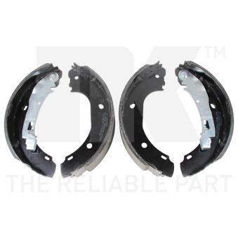 Jeu de mâchoires de frein NK 2719701 pour ALPINE A310 2.0 - 110cv