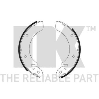 Jeu de mâchoires de frein NK 2725057