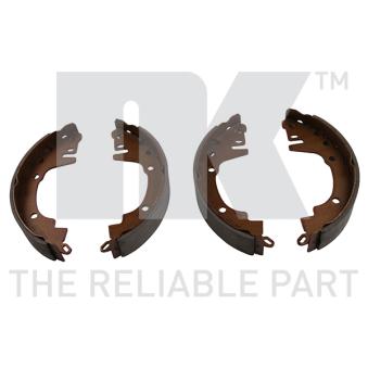 Jeu de mâchoires de frein NK OEM MB668338 Jeu de mâchoires de frein NK OEM MB668338