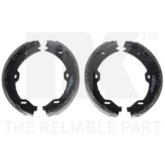 Jeu de mâchoires de frein, frein de stationnement NK 2733732 pour SUBARU OUTBACK E 350 CGI - 292cv