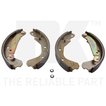 Jeu de mâchoires de frein NK OEM 1605781