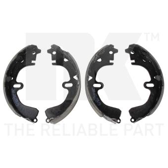 Jeu de mâchoires de frein NK 2745392 pour BMW X5 1.6 - 110cv