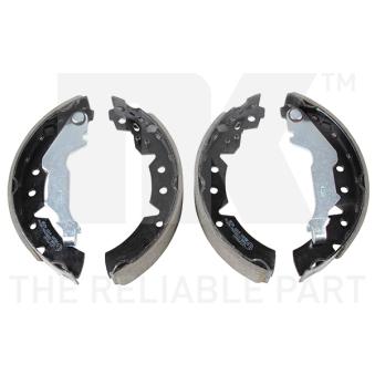 Jeu de mâchoires de frein NK 2745660 pour OPEL ASTRA 1.6 - 110cv