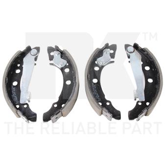 Jeu de mâchoires de frein NK 2747340 pour MERCEDES-BENZ CLASSE E 1.5 - 70cv