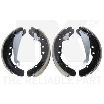 Jeu de mâchoires de frein NK 2747530 pour RENAULT R5 2.2 - 115cv