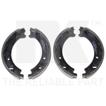 Jeu de mâchoires de frein, frein de stationnement NK 2748506 pour BMW X3 2.0 - 180cv