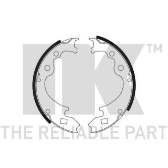 Jeu de mâchoires de frein NK OEM 3250732