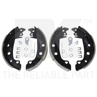 Jeu de mâchoires de frein NK 2799490