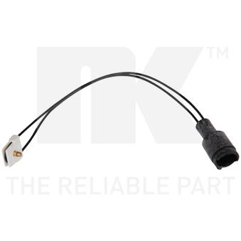 Contact d'avertissement, usure des plaquettes de frein NK 280009 pour BMW Série 3 316 - 90cv