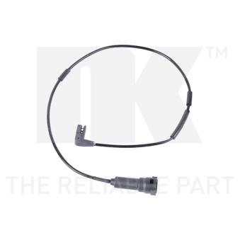 Contact d'avertissement, usure des plaquettes de frein NK 280025 pour OPEL OMEGA 2.3 TD Intercooler - 100cv