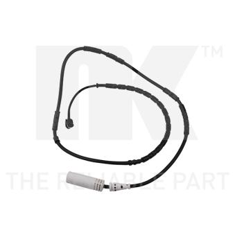 Contact d'avertissement, usure des plaquettes de frein NK 280186 pour CHEVROLET CORVETTE 325 i - 218cv